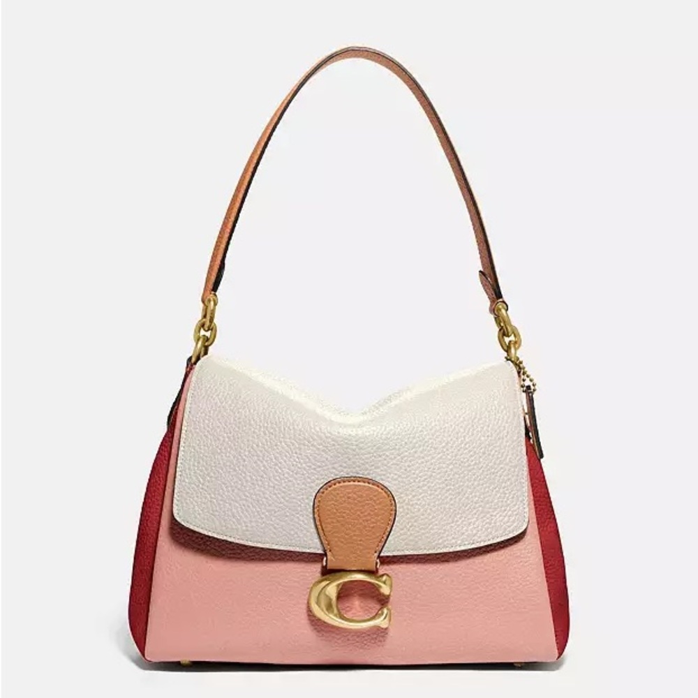 ✨SOLD✨ NWT Coach May Colorblock Shoulder Bag with Crossbody Strap